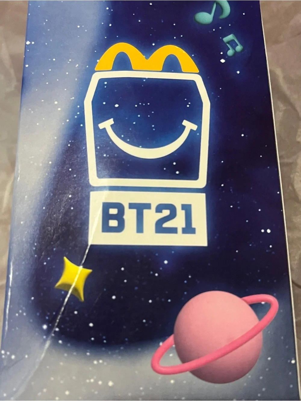 2026 McDonald’s BT21 VAN Happy Meal Toy Keychain BTS Character With Box